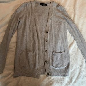 Grey cardigan